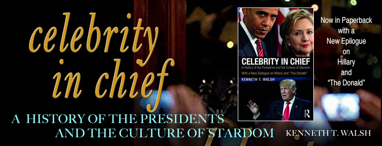 Celebrity in chief  A history of the Presidents and the culture of stardom with new epiologue on Hilary and "The Donald"